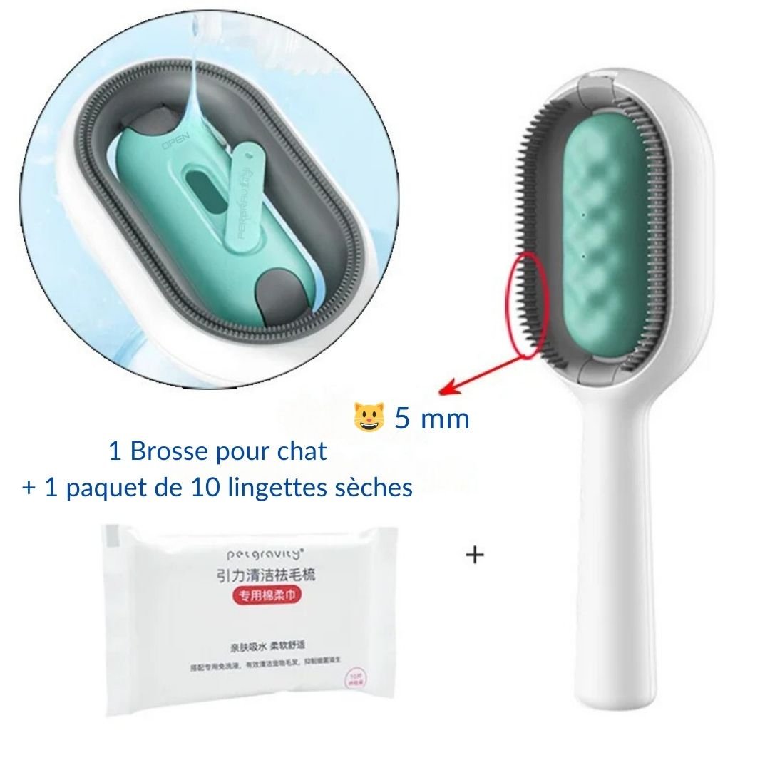 Brosse pour chat 😺 | MiniBrush™ - Des Idées Pour Chat