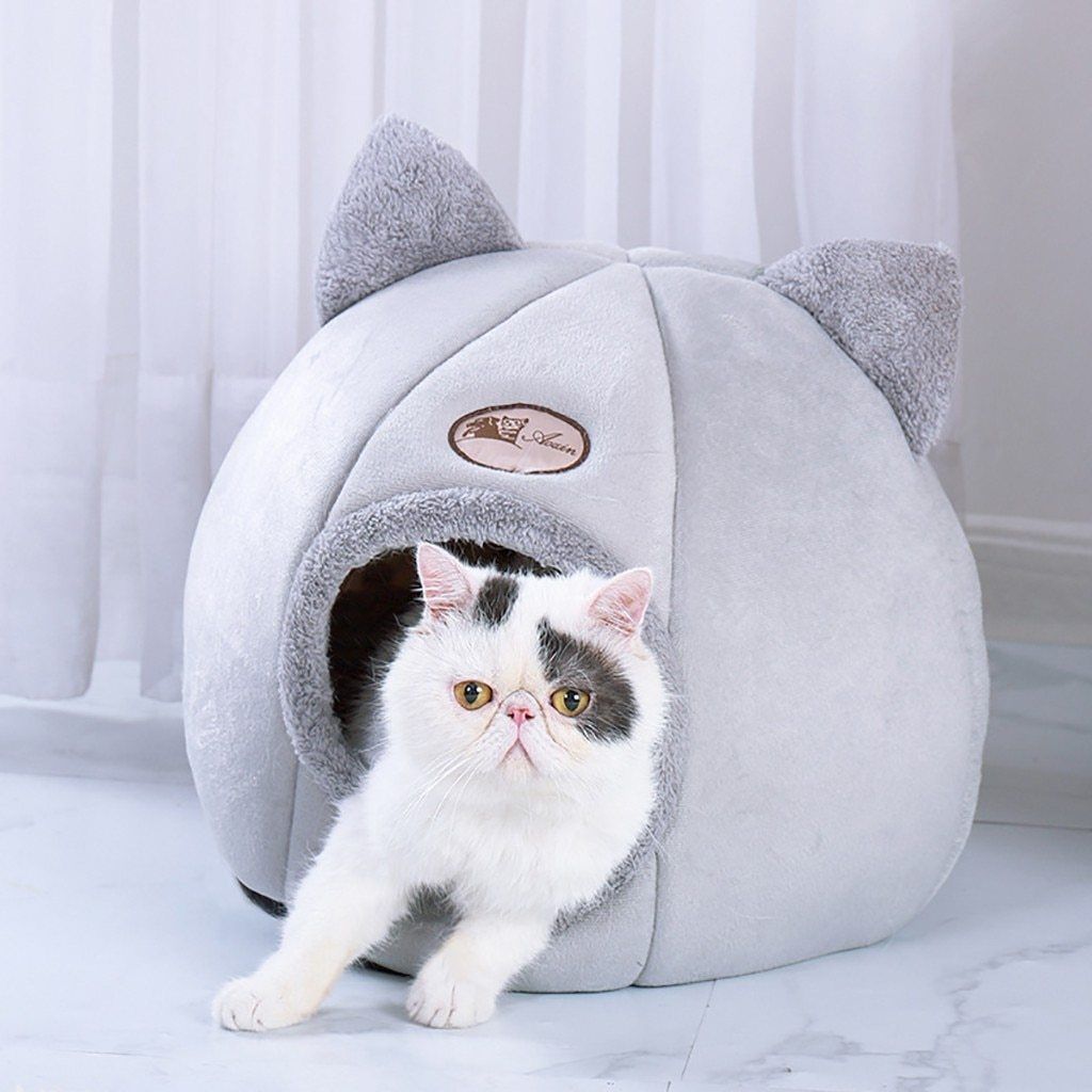 ComfyHouse™ - Niche pour chat ultra confortable - Des Idées Pour Chat